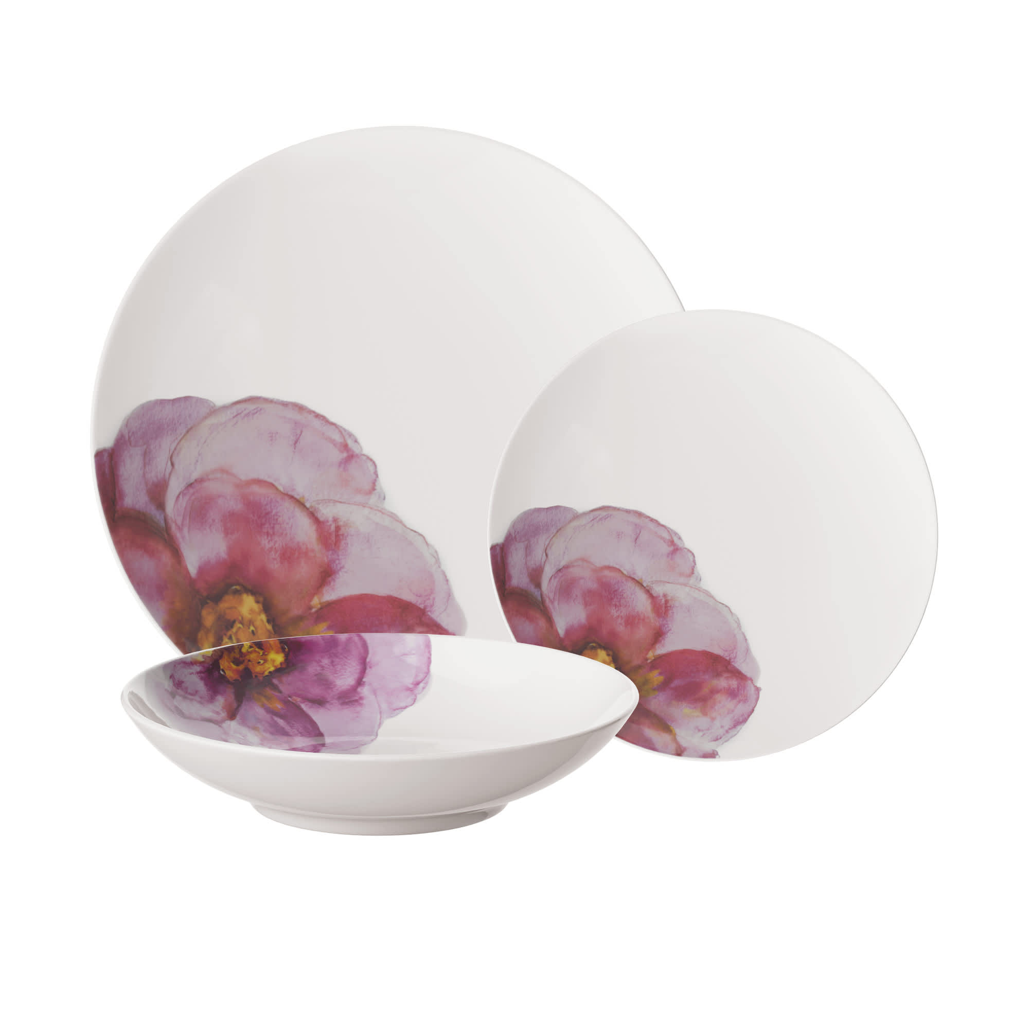 Villeroy & Boch Rose Garden Dinner Set 12pc | Kitchen Warehouse